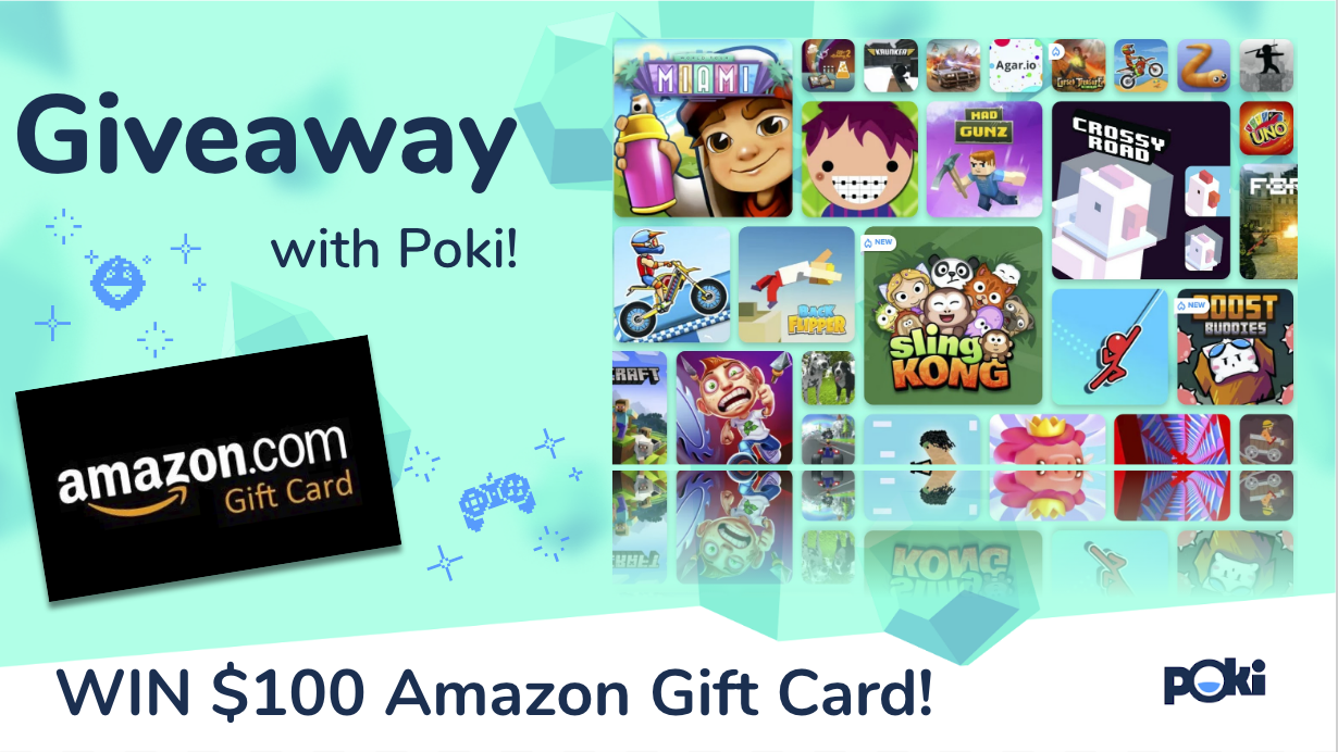 Win $100  GC with Poki! #PokiGiveaway - Mom Does Reviews
